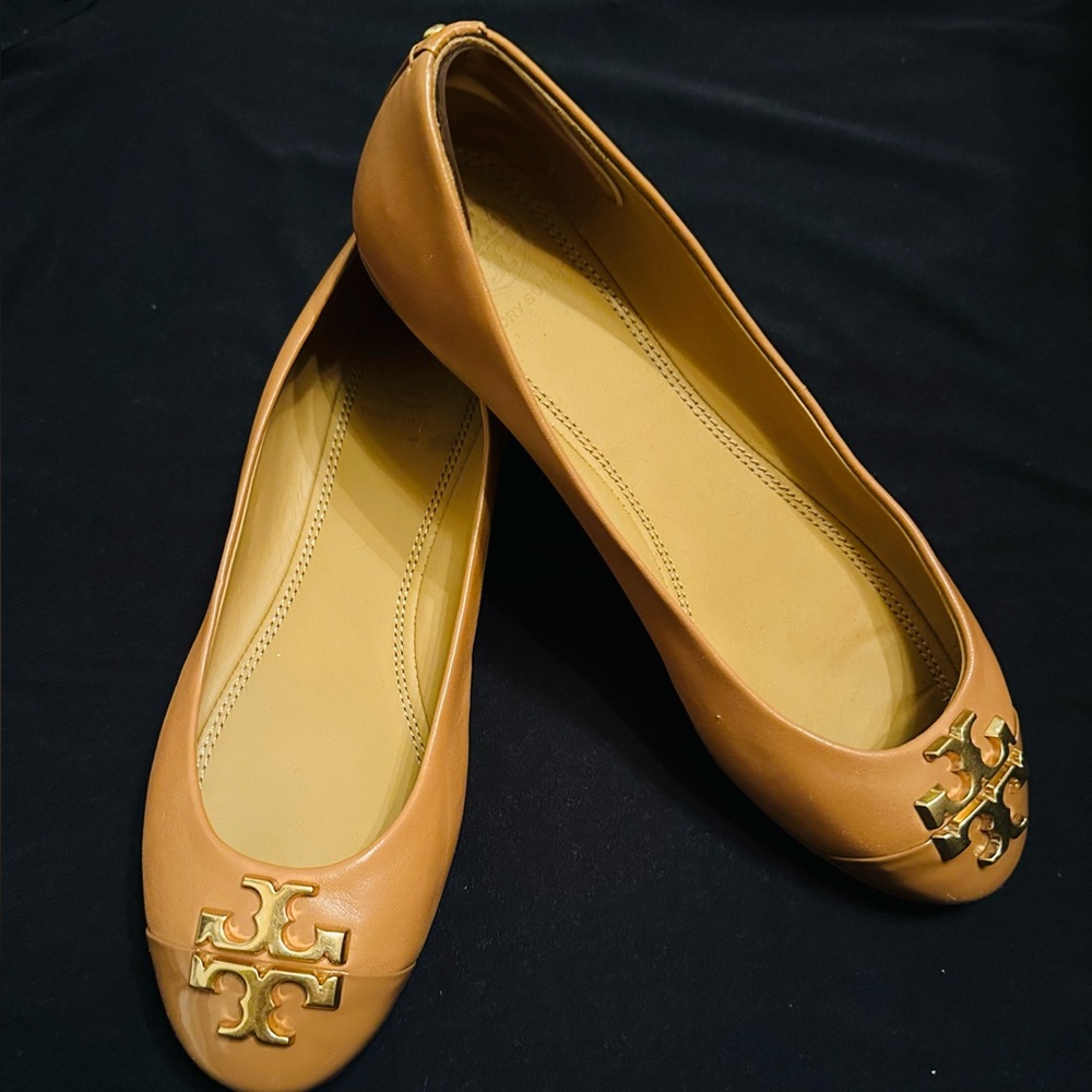 Tory Burch cap-toe ballet flats
